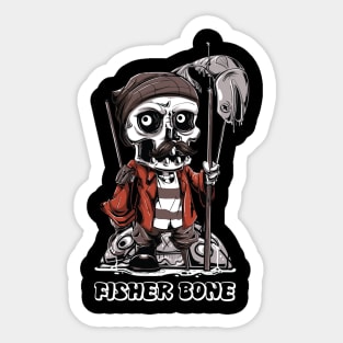 Fish Bone Sticker